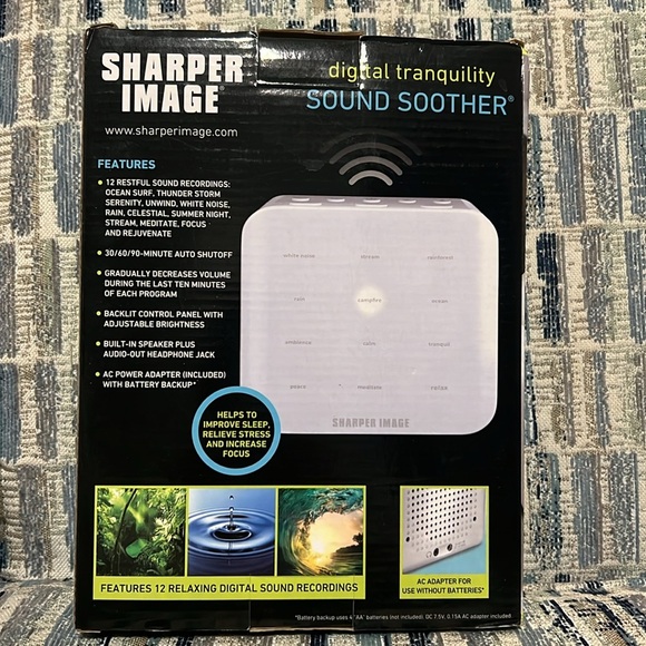Sharper Image NIB sound soothing - Picture 2 of 2